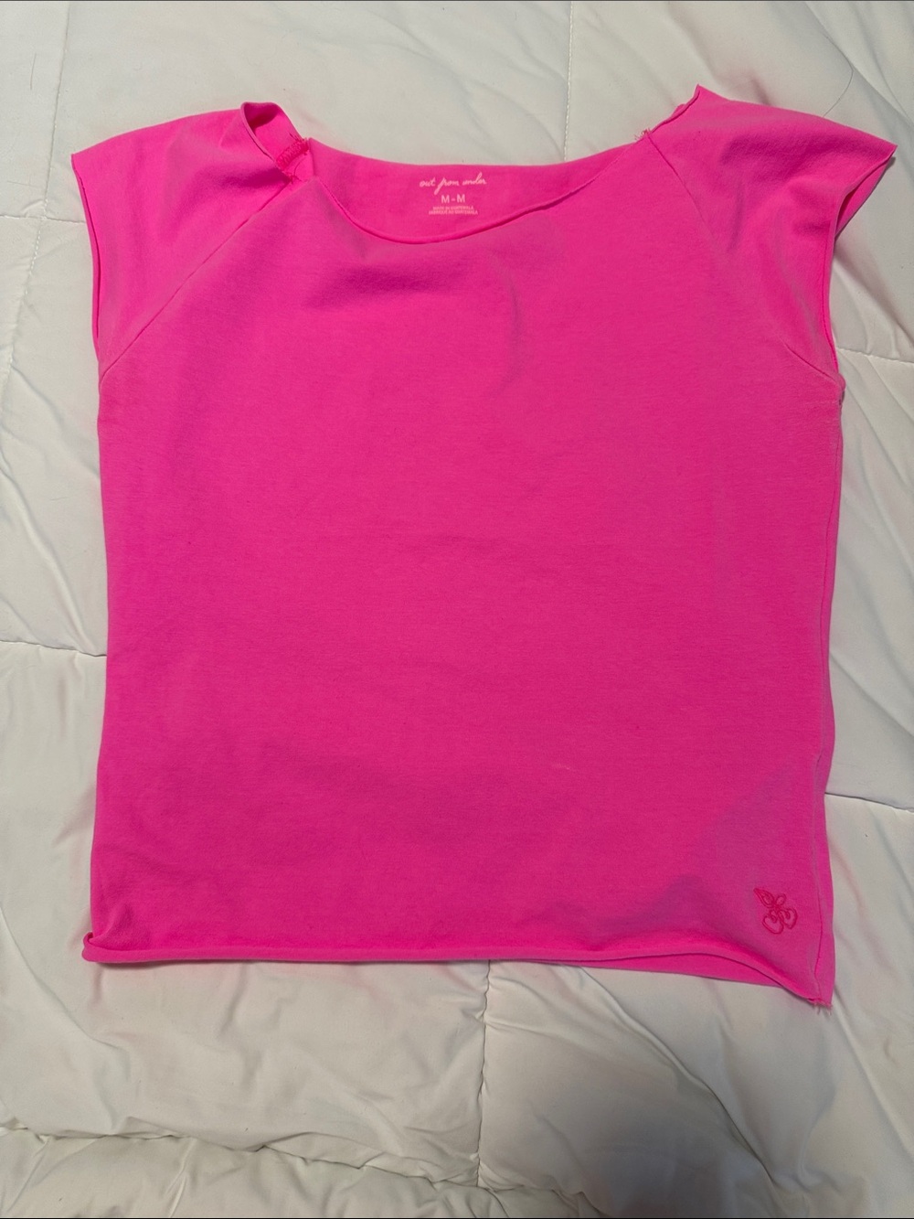 Womens Pink Tee Top - soft jersey